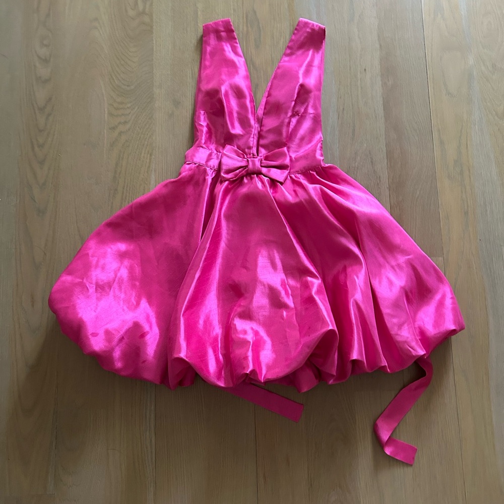 Elegant Pink Mini Dress
